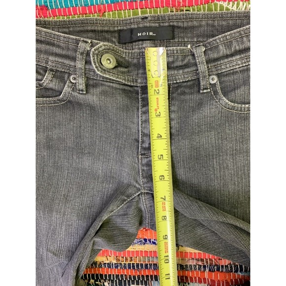 NIOR Jeans Women’s Size 2 Gray Denim Dark Wash Cotton Pockets Stretch - Picture 6 of 11